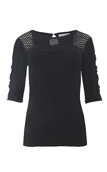 Passioni Sweater mit Spitzendetails günstig online kaufen