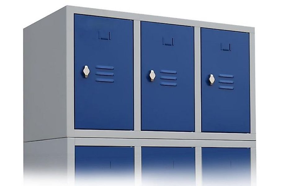 Steelboxx Mehrzweckschrank Aufsatzschrank mit 3 Fächern 500 x 1185 x 500 mm günstig online kaufen