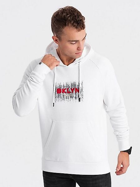 OMBRE Kapuzensweatshirt Klassisches bedrucktes Känguru-Sweatshirt für Männe günstig online kaufen
