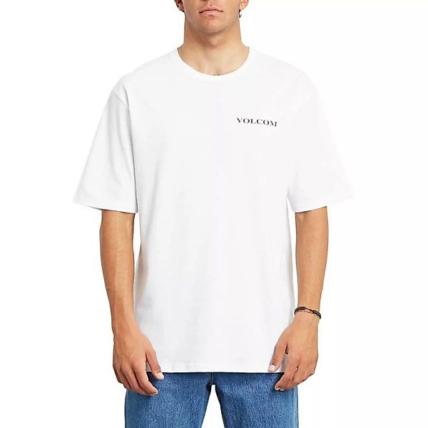 Volcom Stone Rlx Kurzärmeliges T-shirt M White günstig online kaufen