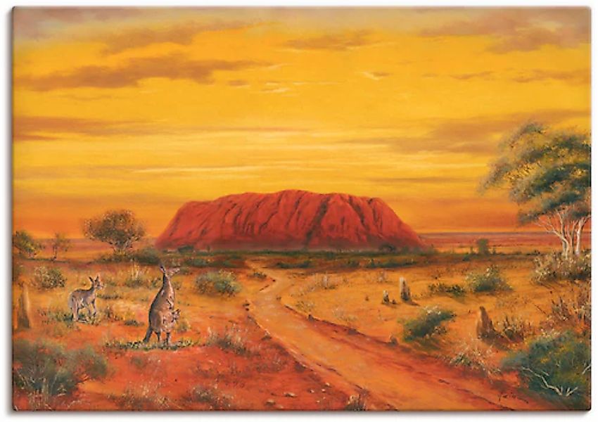 Artland Leinwandbild »Australisches Tal« Australien 1 Stk. tlg. auf Keilrah günstig online kaufen