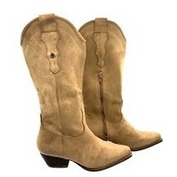 Bienve  Damenstiefel a2442 beige Damenstiefel günstig online kaufen
