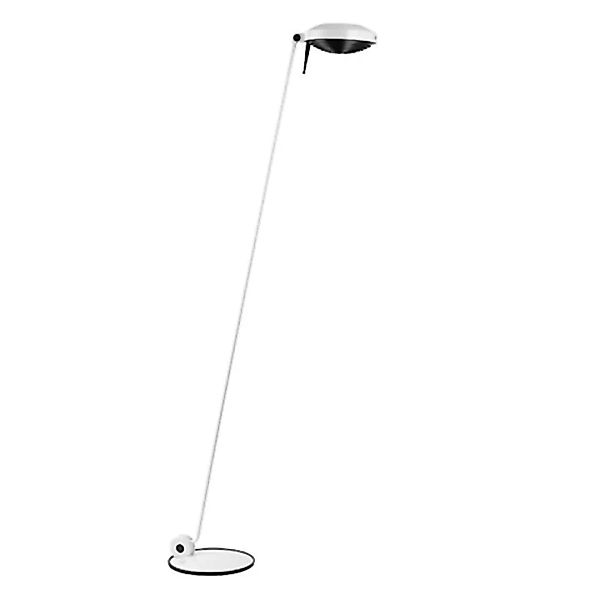 Lumina - Elle 1 LED Stehleuchte - weiß matt/Schirm Ø23cm drehbar 180°/Schwe günstig online kaufen