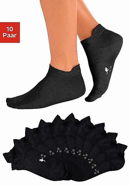 KangaROOS Sneakersocken (Packung, 10-Paar) mit verlängertem günstig online kaufen