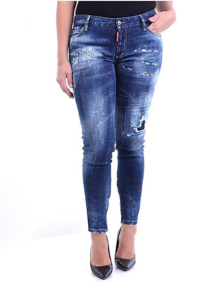 DSQUARED2 dünn Damen Dunkle Jeans günstig online kaufen