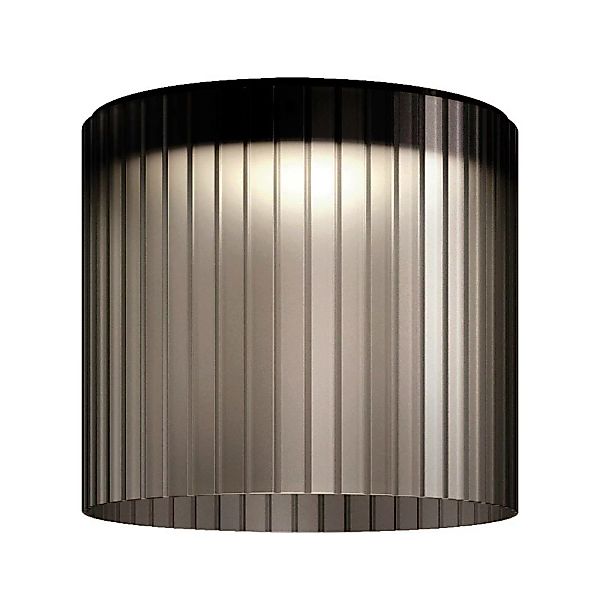 Kundalini Giass - LED-Deckenleuchte, Ø 40 cm, grau günstig online kaufen