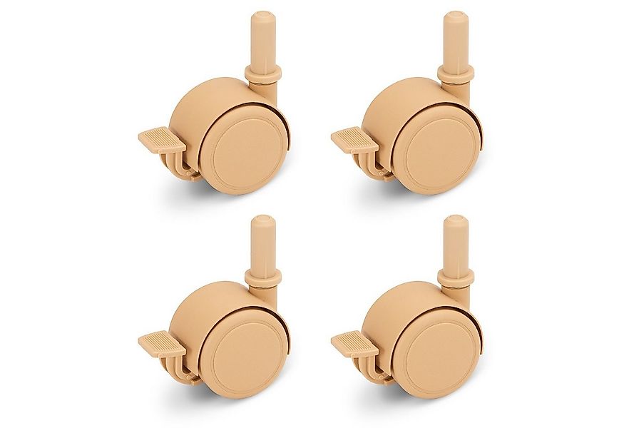 FabiMax Beistellbett Parkettrollensatz mit Bremse günstig online kaufen