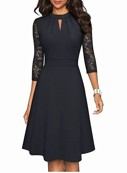 FIDDY Abendkleid Damen Hohles Cocktailkleid-Abendkleid-Kleid günstig online kaufen