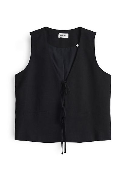 OPUS PANTS Anzugweste WRINA aus nachhaltigem Viskose Leinen Mix günstig online kaufen