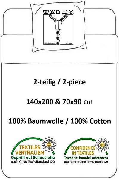 Bluey Bettwäsche Bluey Wende-Bettwäsche Set 135/140x200 günstig online kaufen