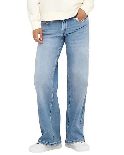 ONLY Weite Jeans Lässige Wide-Leg-Jenas mit niedriger Leibhöhe günstig online kaufen