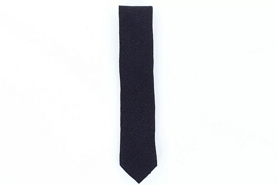 DOPPIAA Krawatte Herren Dunkelblau Silk Wolle günstig online kaufen