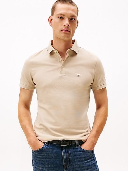 Tommy Hilfiger Poloshirt 1985 SLIM POLO mit Stickerei und Piqué-Qualität un günstig online kaufen