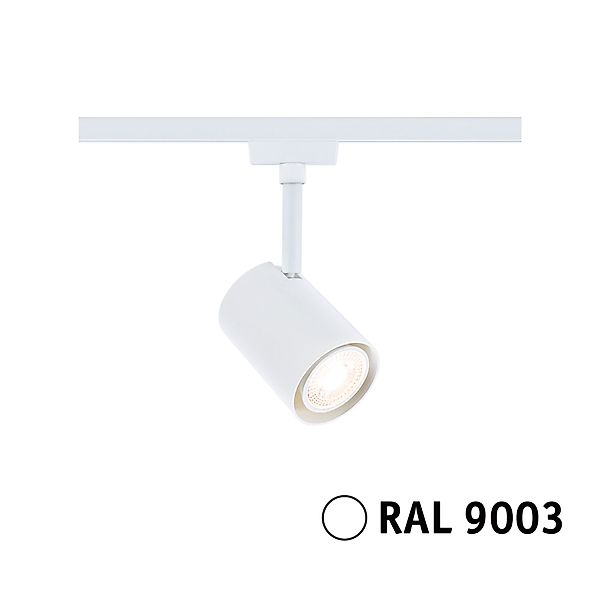 Paulmann "URail Schienenspot Luxe GU10 max. 10W dimmbar 230V Signalweiß" günstig online kaufen