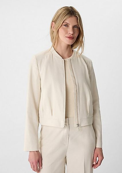 Comma Blusenblazer Leinemix-Jacke im Boxy Fit günstig online kaufen
