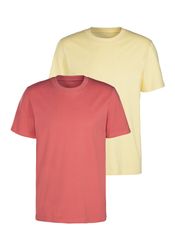 KangaROOS T-Shirt 2er-Pack, Freizeitshirt mit Kurzarm, Rundhals aus reine B günstig online kaufen