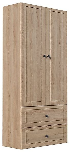 Magnolia Home Hochschrank Badezimmer Hochschrank XL Cottage Eiche hell günstig online kaufen