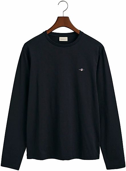 Gant Langarmshirt "REG SHIELD LS T-SHIRT", mit Logostickerei auf der Brust günstig online kaufen