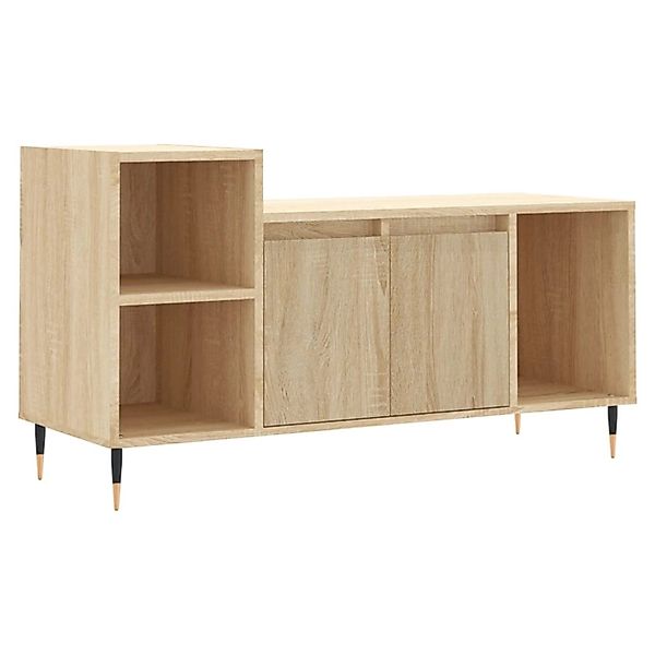 vidaXL TV-Schrank Sonoma-Eiche 100x35x55 cm Holzwerkstoff 831311 günstig online kaufen