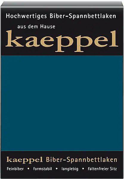 Kaeppel Spannbettlaken »Spannbettlaken Biber«, 100% Baumwolle, kuschelig we günstig online kaufen
