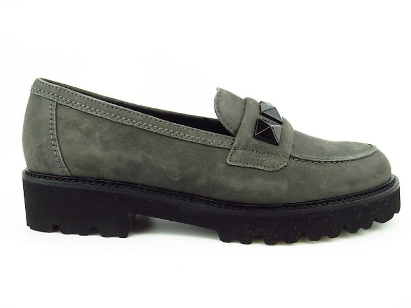 Gabor Samtchevreau grau Hochfrontpumps günstig online kaufen