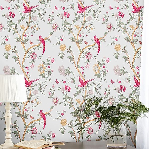LAURA ASHLEY Vliestapete »Summer Palace«, Motiv, Motiv günstig online kaufen