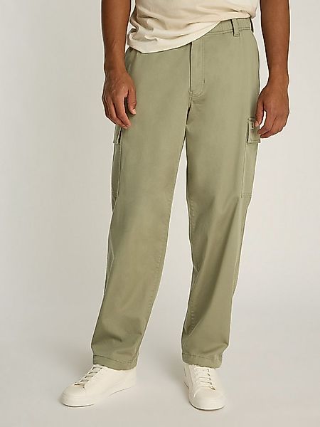 Calvin Klein Jeans Cargohose REGULAR STRAIGHT CARGO mit Logoprägung günstig online kaufen