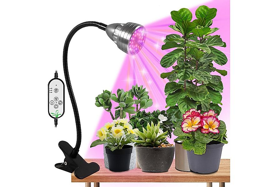 MUPOO Pflanzenlampe Vollspektrum Wachstumslampen Auto Timer,USB Grow Lamp,C günstig online kaufen