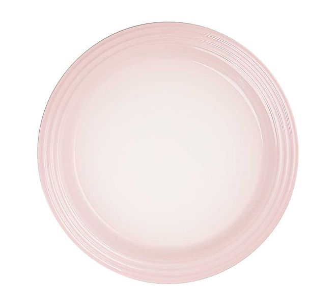 Le Creuset Frühstücksteller Steinzeug Shell Pink 22cm günstig online kaufen