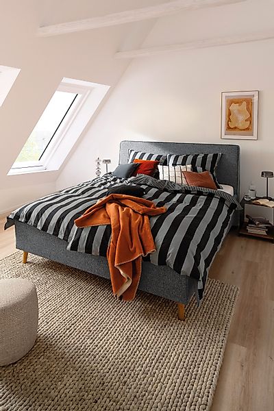 SCHÖNER WOHNEN-Kollektion Wendebettwäsche Panel, Renforcé, 2 günstig online kaufen
