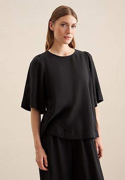 seidensticker Shirtbluse Schwarze Rose Kurzarm Rundhals Uni günstig online kaufen