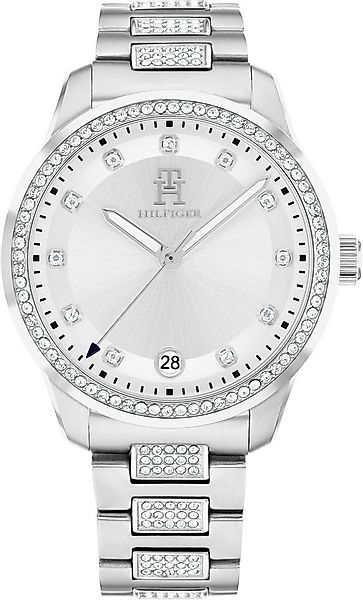 Tommy Hilfiger Quarzuhr TH85 CRYSTALS 1782757, Armbanduhr, Damenuhr, Edelst günstig online kaufen