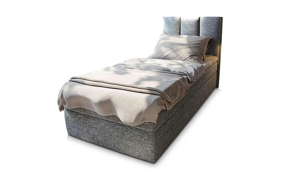 MASSENO Boxbett mit Bettkasten Meril ¦ grau ¦ Maße (cm): B: 80 H: 98 Betten günstig online kaufen