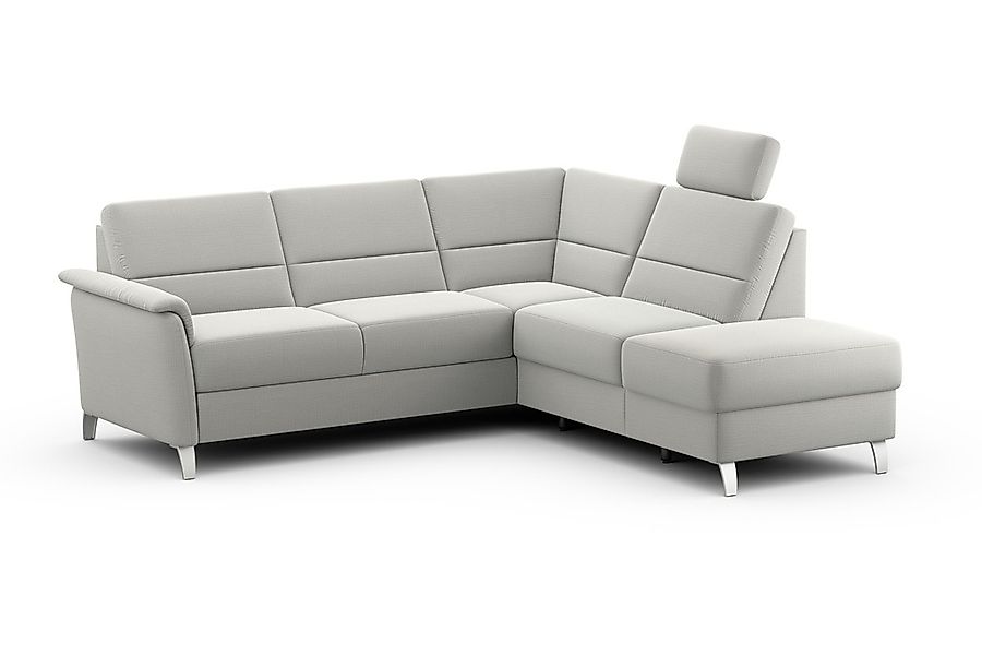sit&more Ecksofa »Palmera L-Form«, Federkern, wahlweise mit Bettfunktion un günstig online kaufen