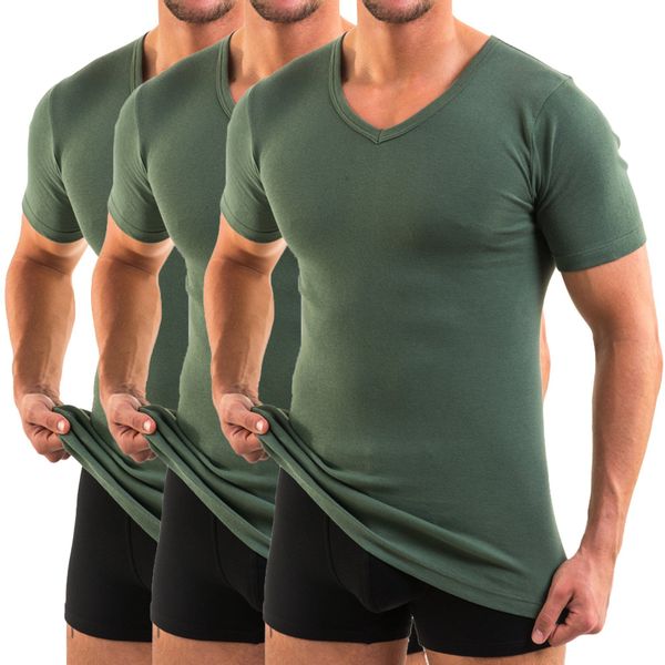 HERMKO Unterziehshirt 4880 3er Pack Herren günstig online kaufen