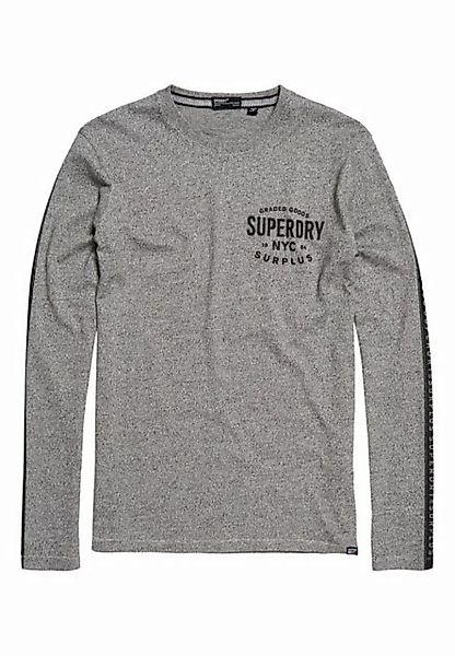 Superdry T-Shirt Superdry T-Shirt Herren SURPLUS GOODS LS Speckle Grit günstig online kaufen