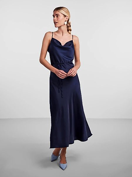 Y.A.S Spaghettikleid "YASTHEA STRAP LONG DRESS S. NOOS", Sommerkleid günstig online kaufen