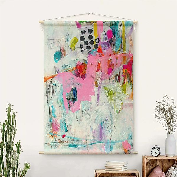 Wandteppich Marisol Evora - Liebe für Pink günstig online kaufen