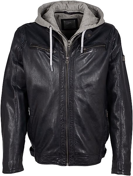 Mauritius Lederjacke GMBraeden CF mit kontrastfarbener günstig online kaufen