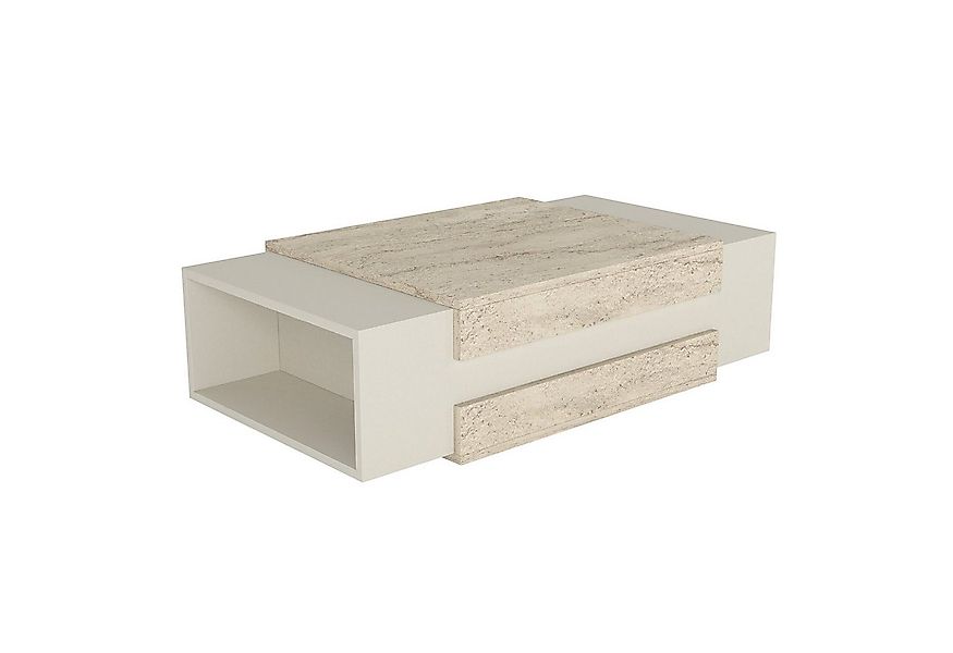 moebel17 Couchtisch Couchtisch Nora Beige Granit Optik günstig online kaufen