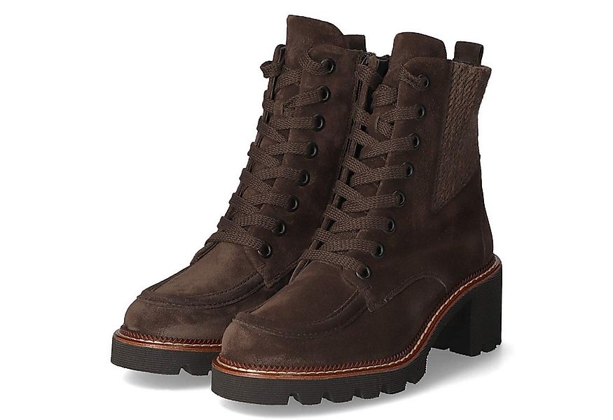 Paul Green Paul Green - female - 8269-01 - Leder & Textil - braun Schnürsti günstig online kaufen