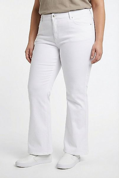 Tommy Hilfiger Curve Bootcut-Jeans CRV DNM WHITE FLARE RW in großen Größen, günstig online kaufen