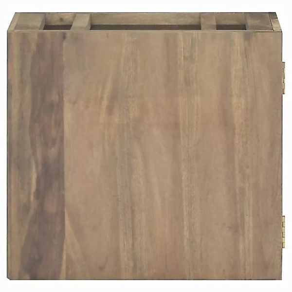 vidaXL Hängeschrank Wand-Badschrank 45x30x40 cm Massivholz Teak günstig online kaufen