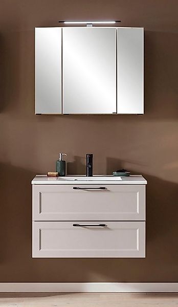 welltime Badmöbel-Set Lana, (Komplett-Set, 2-St), Badezimmer-Set, 2-teilig, günstig online kaufen