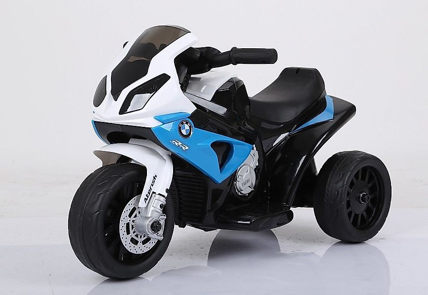 BoGi Elektro-Kindermotorrad BMW S1000RR Motorrad Dreirad mit Ledersitz 6V, günstig online kaufen