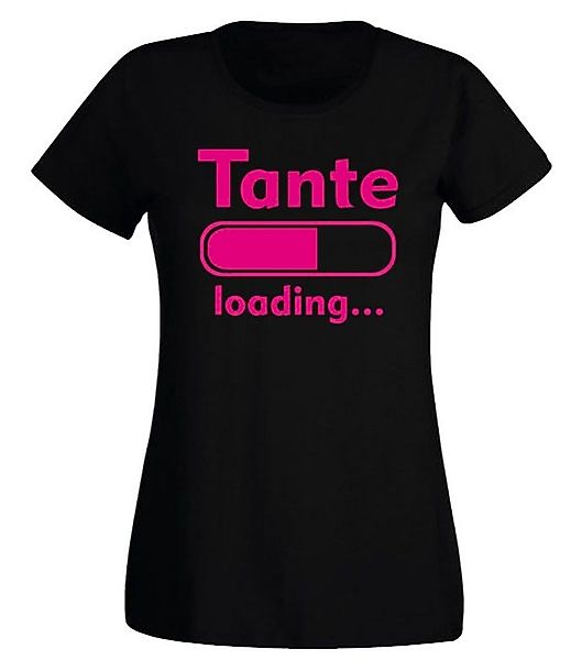 G-graphics T-Shirt Damen T-Shirt - Tante loading Slim-fit Damen T-Shirt mit günstig online kaufen