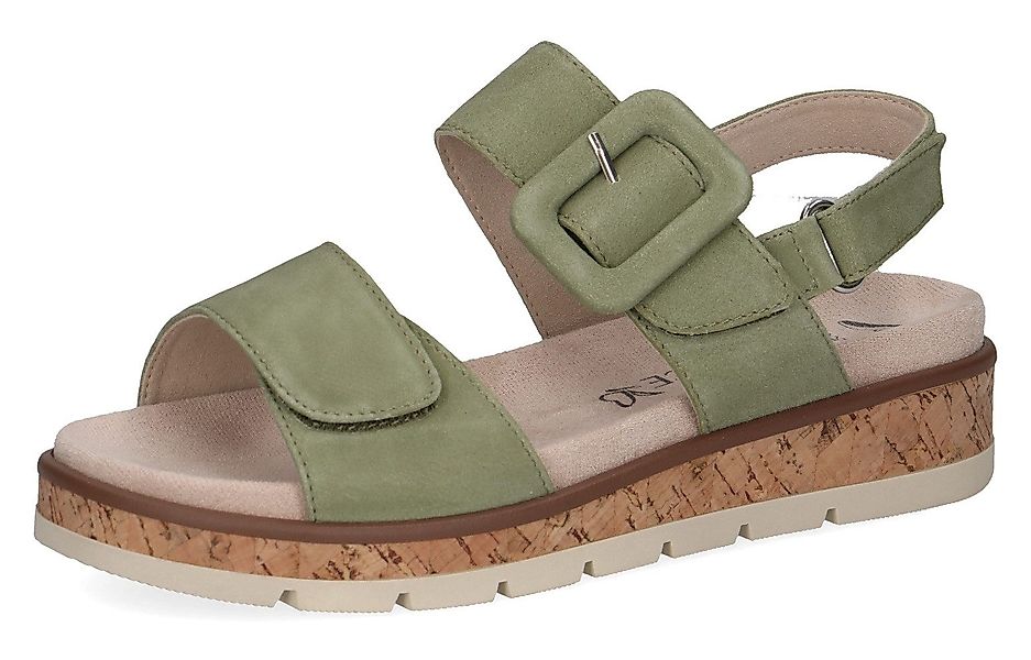 Caprice Keilsandalette, Riemchensandale, Sommerschuh, Klettverschluss unter günstig online kaufen