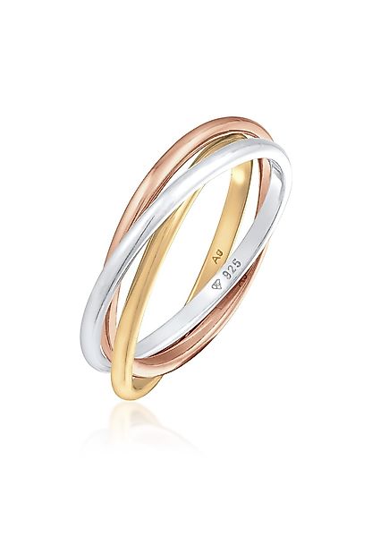 Elli Fingerring Wickelring Trio Trini Basic günstig online kaufen
