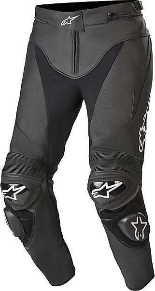 Alpinestars Motorradhose Track v2 Motorrad Lederhose Knieprotektoren enthal günstig online kaufen