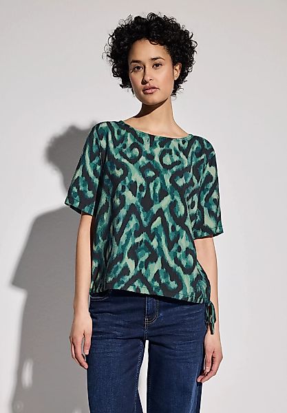 STREET ONE Hemdbluse, mit Tunnelzug am Saum günstig online kaufen